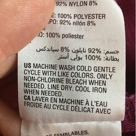 INC Womens Sleeveless Top Size Large Leopard Print Pink Purple V-neck Shirt Y2K - Picture 8 of 8